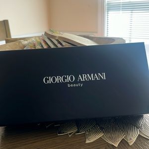 New in Box Giorgio Armani wristlet/ makeup bag